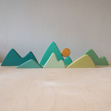 Mountain stacker set -Irish hills