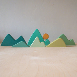 Mountain stacker set -Irish hills
